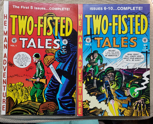 HE-MAN ADVENTURE: Two-Fisted Tales, Collection 1 & 2, Trade PB First 10 Issues