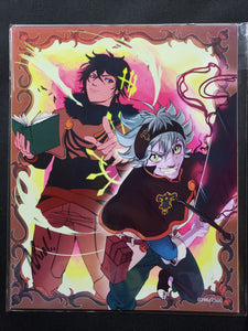 BLACK CLOVER 8" x 10" Art Print by Ashley Riot Signed of 2500 W/ COA, Bam! ANIME Box Exclusive