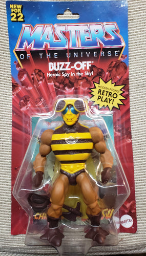 BUZZ-OFF Heroic Spy in the Sky!- Masters of the Universe RETRO PLAY (2022 MOTU) Action Figure