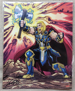 THOR "Love and Thunder" 8" x 10" Art Print by Karl Altstaetter, signed of/2500 Bam! Box Exclusive
