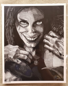 EVIL DEAD RISE 8" x 10" Art Print by Carles Ganya Signed of/2400 W/ COA, Bam! Horror Box Exclusive