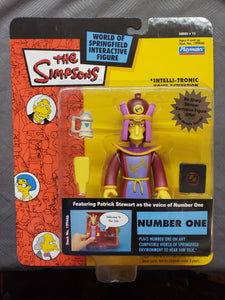 The Simpsons "Prison Sideshow Bob" WORLD OF SPRINGFIELD - Series 9 Interactive Figure (Playmates) 
 