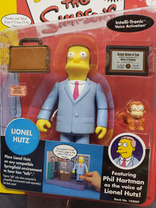 The Simpsons "Lionel Hutz" WORLD OF SPRINGFIELD - Series 2 Interactive Figure (Playmates) 