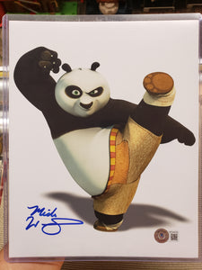 MICK WINGERT "Master Po" KUNG FU PANDA: Legends of Awesomeness Autograph 8 x 10 BAM! Picture, Beckett COA