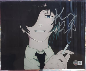 Katelyn Barr "Himeno" CHAINSAW MAN Autograph 8 x 10 BAM! ANIME Picture, Certificate of Authenticity by Beckett