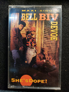 Bell Biv DeVoe (BBD) "She's Dope!" Cassette Tape Maxi Single 1991, MCA Hip Hop R&B, G/VG