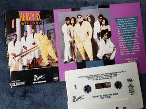 Heavy D & the Boyz "BIG TYME" LP Cassette Tape Album, MCA 1989 G/VG