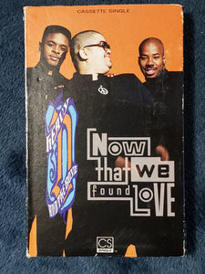 Heavy D & the Boyz "Now That We Found Love & Instrumental" Cassette Tape MCA 1991