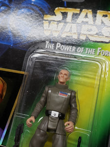 1996 STAR WARS "The Power of the Force" GRAND MOFF TARKIN Action Figure Hasbro/Kenner Figure