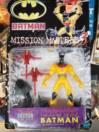 Highwire Zip-Line BATMAN BEYOND Mission Masters 3, Batman Action Figure Hasbro