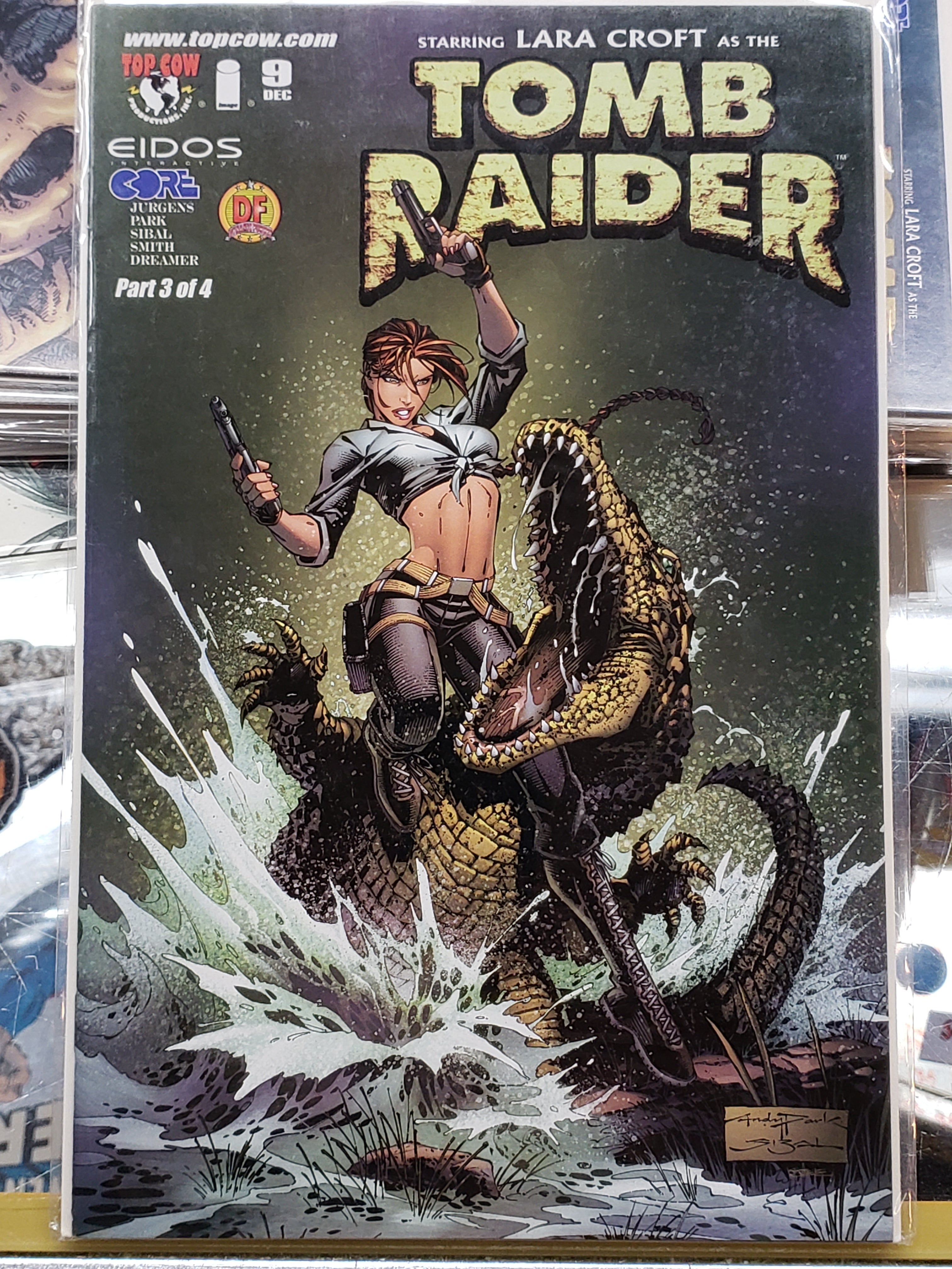 Tomb Raider (1999) #9 DF Dynamic Forces Comic Variant w COA F/VF LE 05 –  Ottomic Blue Collectibles