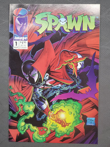 Spawn #1, 1st Appearance of Spawn, Todd McFarlane CLASSIC, 1st FIRST PRINT VG/VF