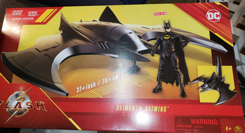 DC The Flash BATWING and Batman Action Figure Spinmaster Target Exclusive Keaton