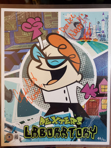 Candi Milo "Dexter" DEXTER'S LABORATORY 42/50 Autograph 8 x 10 Picture with BECKETT COA