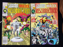 Load image into Gallery viewer, Silver Surfer / Warlock: Resurrection #1,2 Lot of 2 Marvel Comic Books 1993 VG/F
