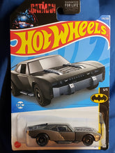 Load image into Gallery viewer, 2021 Hot Wheels &quot;The Batman&quot; Batmobile #178/250 Batman 5/5 Gun Metal