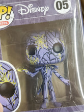 Load image into Gallery viewer, JACK SKELLINGTON (A Nightmare Before Christmas) &quot;DISNEY&quot; Funko POP! #05 ART SERIES (Movies)