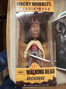 Funko AMC "The Walking Dead" Michonne Wacky Wobbler Bobble Head 6" Figure