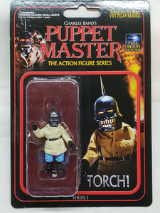 Torch "PUPPET MASTER", 3" Horror Figure Brand New, By Full Moon