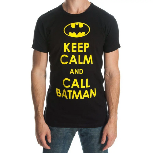 Batman Keep Calm And Call Batman T-shirt Tee Shirt