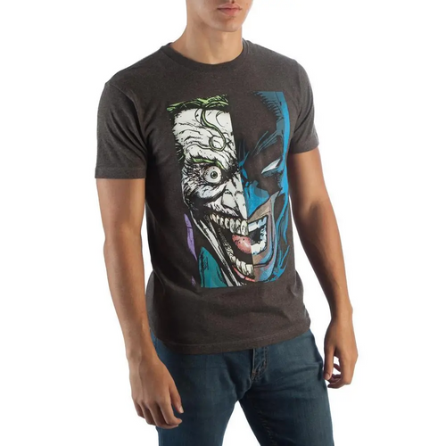 Batman/Joker Half Face T-Shirt