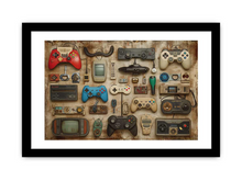 Load image into Gallery viewer, Video Game Controller Framed Print