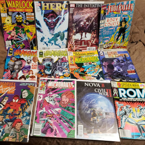 Mixed LOT OF (50) MARVEL Comic Books ~ Silver To Modern. #1s, Variants G-VG