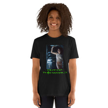 Load image into Gallery viewer, Ellen Ripley is OUT OF THIS WORLD, Escape Pod Photo (ALIEN inspired design) Short-Sleeve Shirt