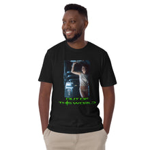 Load image into Gallery viewer, Ellen Ripley is OUT OF THIS WORLD, Escape Pod Photo (ALIEN inspired design) Short-Sleeve Shirt