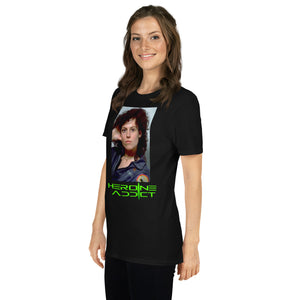 Ellen Ripley, Heroine Addict, Headshot Photo (ALIEN inspired Design) Short-Sleeve Unisex T-Shirt