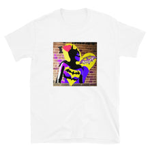 Load image into Gallery viewer, &quot;I Heart&quot; Graffiti Profile, Heroine Addict (BATGIRL inspired Design) Short-Sleeve Unisex T-Shirt