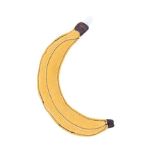 Load image into Gallery viewer, Vegan Leather Banana Dog Toy