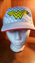 Load image into Gallery viewer, Wonder Woman, DC Comics, Junior&#39;s Velcro Hat  