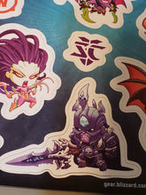 Load image into Gallery viewer, CUTE BUT DEADLY Character MAGNET Set, Blizzard / Loot Crate Exclusive 5.5&quot; x 6.5&quot; Sheet