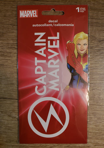 Captain Marvel Logo Window Sticker / Decal 4