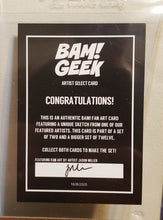 Load image into Gallery viewer, Bam!, Exclusive Artist Select Trading Card 5.7 WONDER WOMAN, DC Superhero &quot;The Battle&quot;