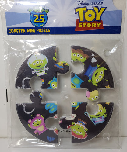 Toy Story (25th Anniversary) Coaster Mini Puzzle Disney Pixar, Loot Crate Exclusive