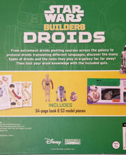 Load image into Gallery viewer, Star Wars Builders - DROIDS, cardstock Model &amp; Book

by Cole Horton