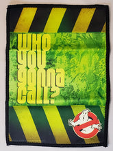 Load image into Gallery viewer, Ghostbusters &quot;Who You Gonna Call&quot; Screen Cleaning Cloth (Phone, Tablet, Glasses) Nerd Block Exclusive