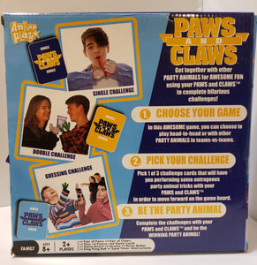 PAWS AND CLAWS! The Hilarious Challenge Game Using Puny Paws and Tiny Claws