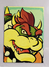 Load image into Gallery viewer, Bam! Gamer, Exclusive Artist Select Trading Card BOWSER, (Mario/Nintendo) &quot;Villains&quot; by OTHELL