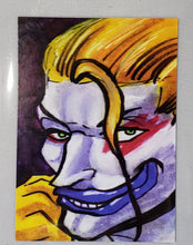 Load image into Gallery viewer, Bam! Exclusive Artist Select Trading Card 6.6 &quot;KEFKA&quot; FINAL FANTASY &quot;Villains&quot; by Trey Baldwin