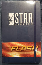 Load image into Gallery viewer, Insight Editions STAR Laboratories &quot;The Flash&quot; Ruled Hardcover Journal With Pocket. DC/CW