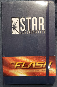 Insight Editions STAR Laboratories "The Flash" Ruled Hardcover Journal With Pocket. DC/CW