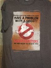 Load image into Gallery viewer, GHOSTBUSTERS Are Ready to Believe You, Advertisement Art T Shirt