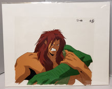 Load image into Gallery viewer, STREET FIGHTER: The Animated Series (Blanka vs Jungle Boy) Hand Painted Animation Cel with Certificate of Authenticity from BAM! &amp; Animation Legends 