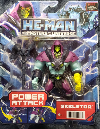 HE-MAN And The Masters Of The Universe SKELETOR Power Attack Figure MOTU