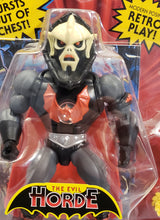 Load image into Gallery viewer, &quot;BUZZ SAW&quot; HORDAK Ruthless Leader with Blaster Blade- Masters of the Universe RETRO PLAY (2021 MOTU) Deluxe Set Action Figure