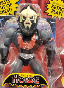 "BUZZ SAW" HORDAK Ruthless Leader with Blaster Blade- Masters of the Universe RETRO PLAY (2021 MOTU) Deluxe Set Action Figure