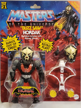 Load image into Gallery viewer, &quot;BUZZ SAW&quot; HORDAK Ruthless Leader with Blaster Blade- Masters of the Universe RETRO PLAY (2021 MOTU) Deluxe Set Action Figure